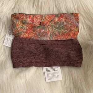 LULULEMON Wide Headband Set (2 PIECES)